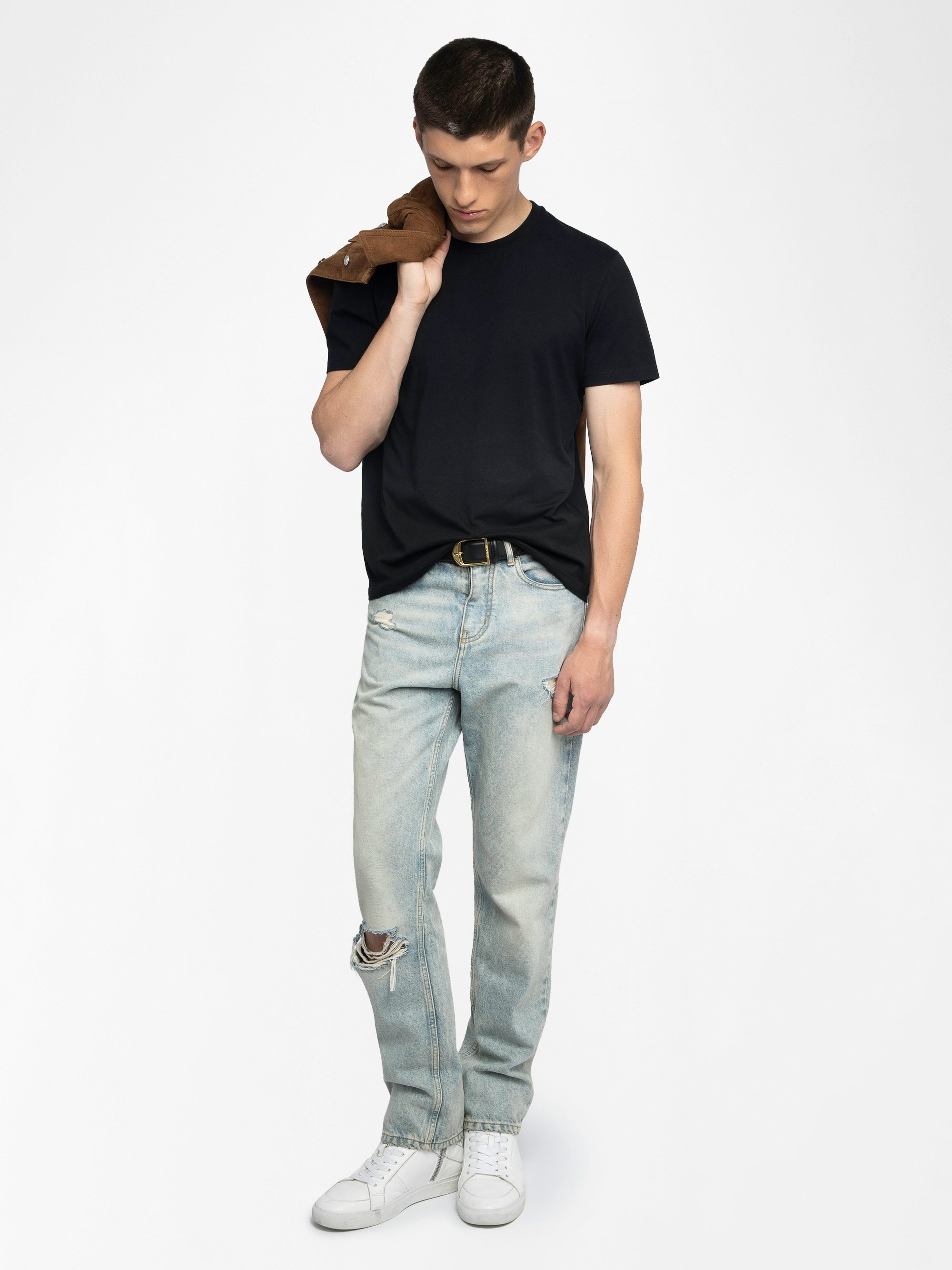 Tommy T-shirt - Short-sleeved T-shirt with print on the back.